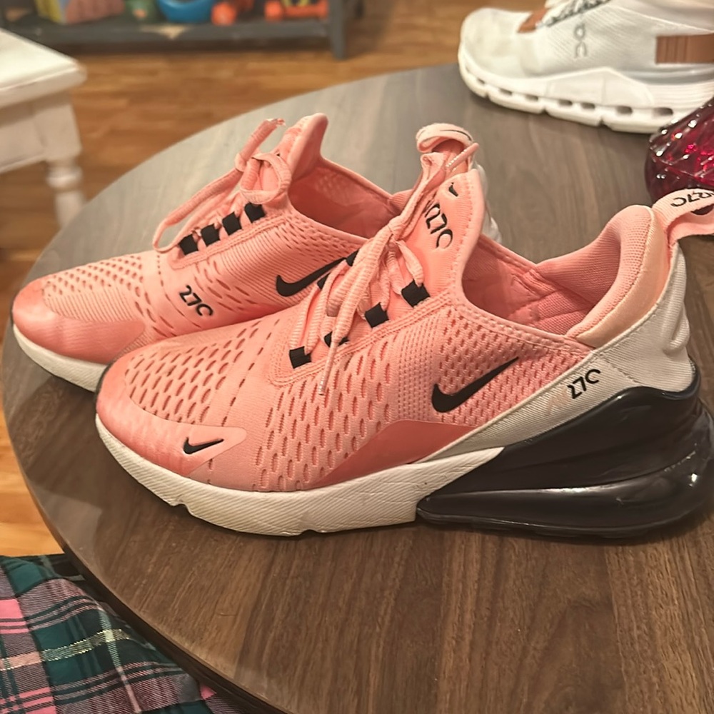 Nike 270 size 7youth, first like 8.5 in women’s